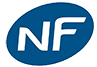 Panneau routier avec la norme NF
